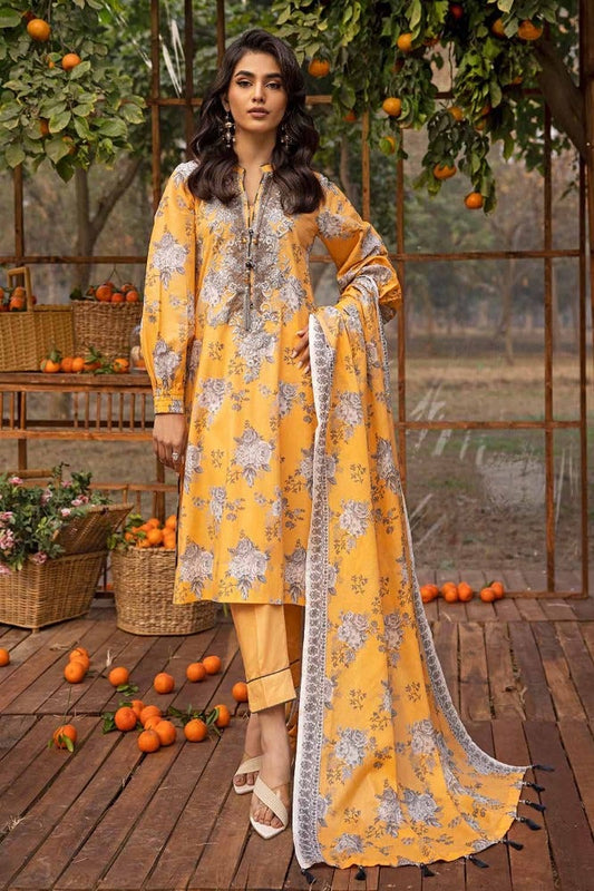 Gul Ahmed Printed Lawn`24 | CL # 42090 - Mirha Fashion