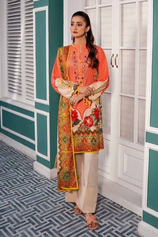 Gul Ahmed Printed Lawn`24 | CL # 42098 - Mirha Fashion