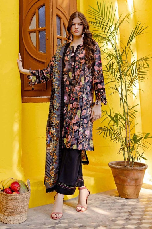 Gul Ahmed Printed Lawn`24 | CL # 42101 B - Mirha Fashion