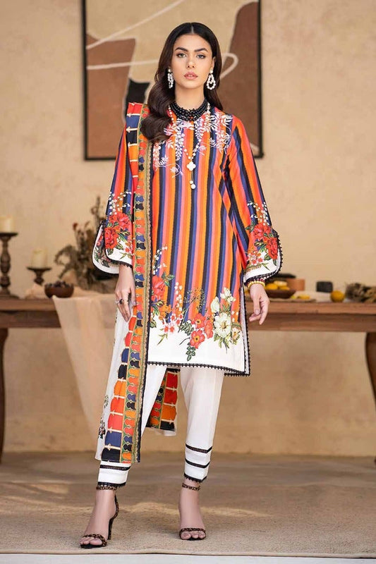 Gul Ahmed Printed Lawn`24 | CL # 42136 - Mirha Fashion