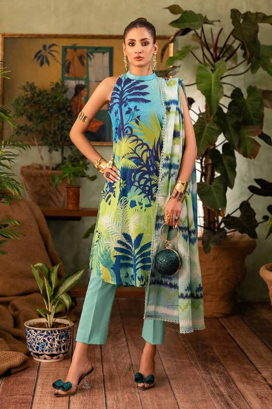 Gul Ahmed Printed Lawn`24 | CL # 42201 - Mirha Fashion