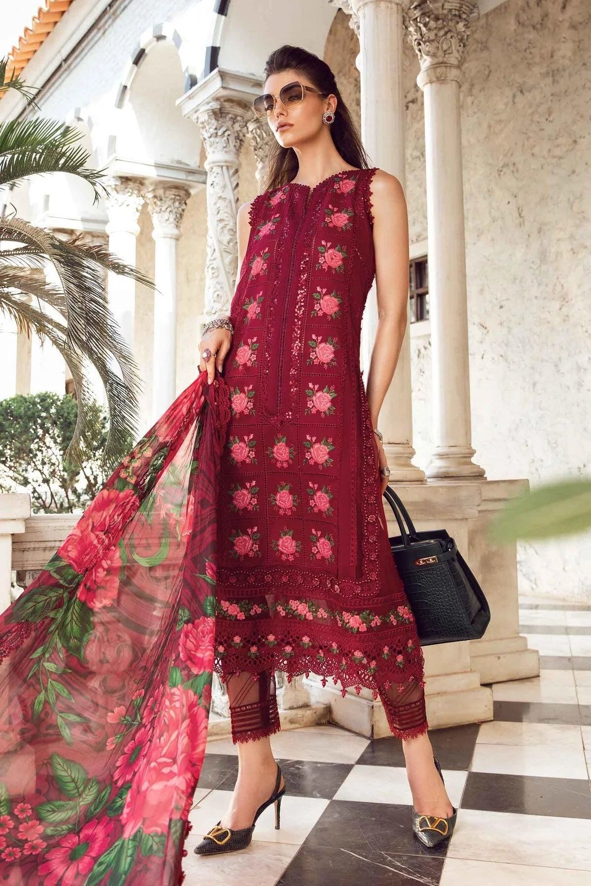 MARIA B EMBROIDERED LUXURY LAWN COLLECTION | D5