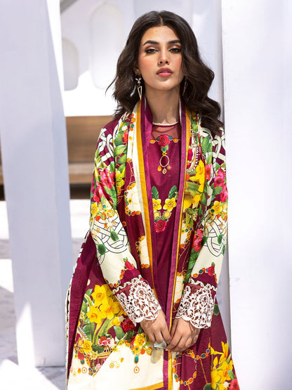 Roheenaz Lawn Collection 2024 | Driftwood Delight