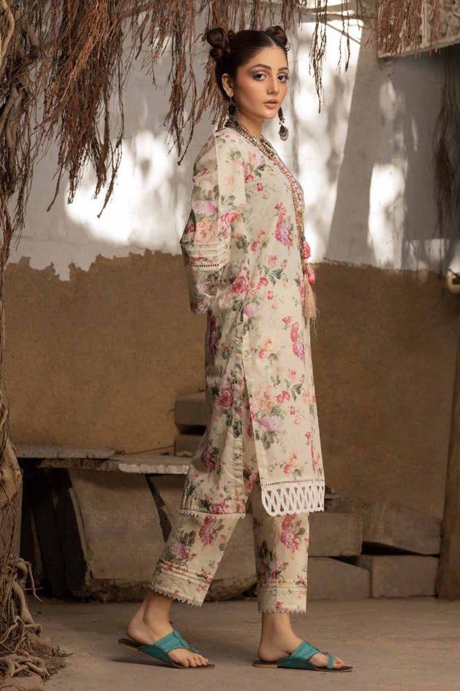 Gul Ahmed Printed Lawn 2Pc 2024 | TL # 42014 - Mirha Fashion