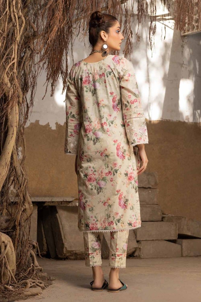 Gul Ahmed Printed Lawn 2Pc 2024 | TL # 42014 - Mirha Fashion