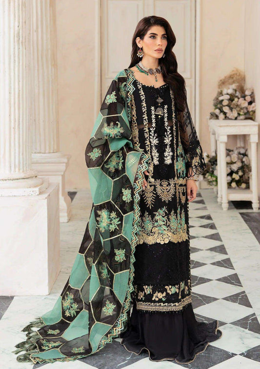 Elaf Luxury collection | 08 - ZARTAAJ - Mirha Fashion - Elaf - Luxury - Elafestive-08-ZARTAAJ