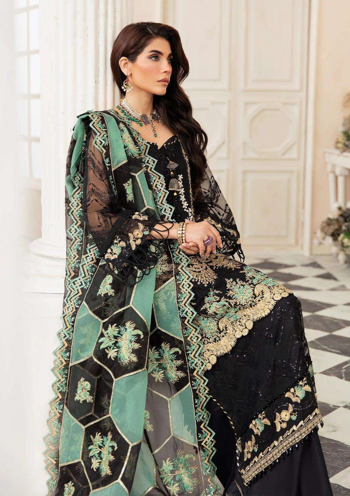 Elaf Luxury collection | 08 - ZARTAAJ - Mirha Fashion - Elaf - Luxury - Elafestive-08-ZARTAAJ