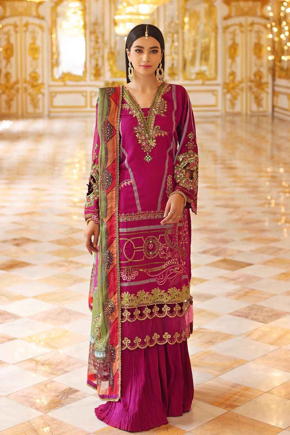 Gulahmed-Luxury Collection-Pink PRW-22007 - Mirha Fashion