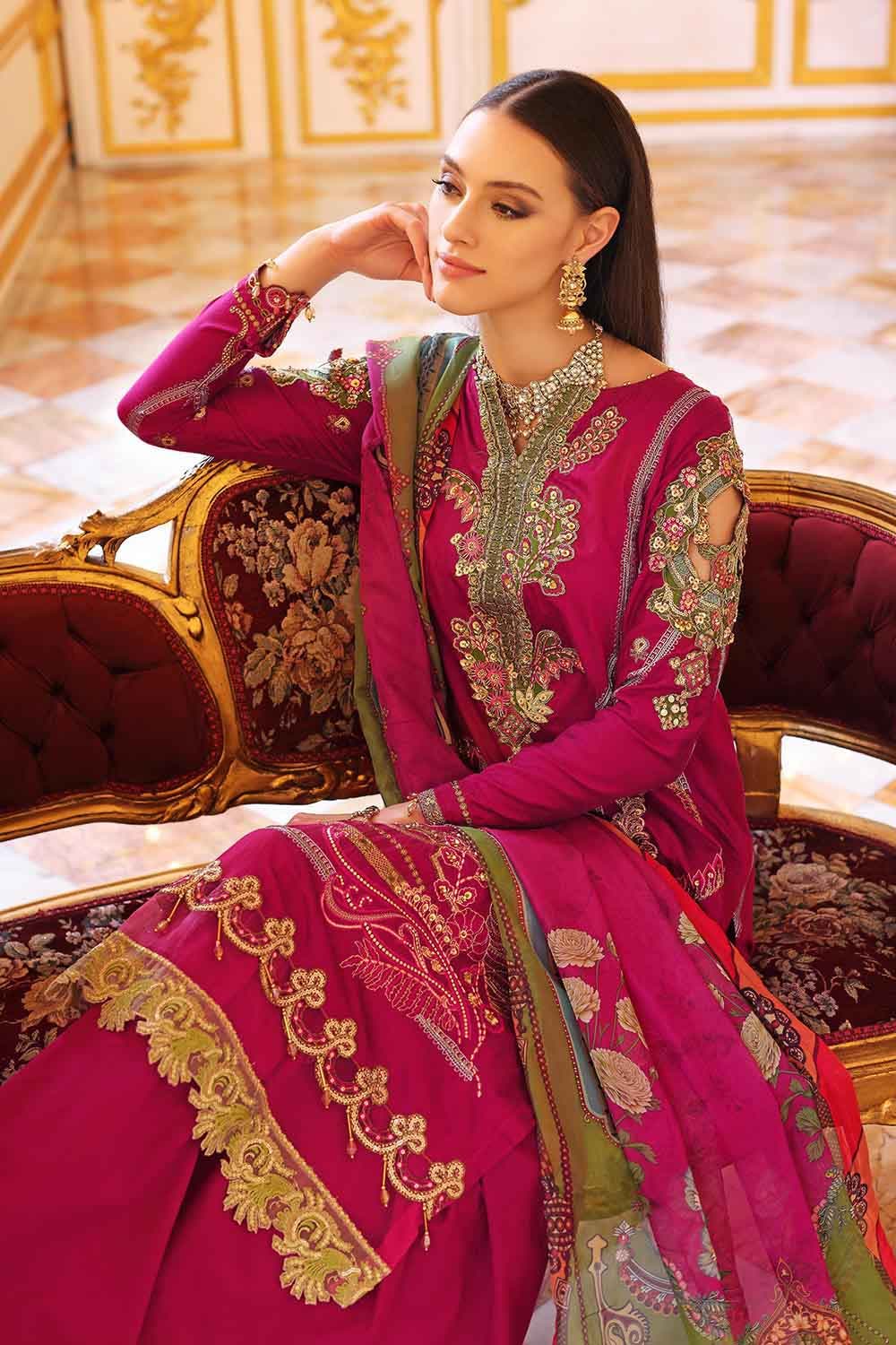 Gulahmed-Luxury Collection-Pink PRW-22007 - Mirha Fashion