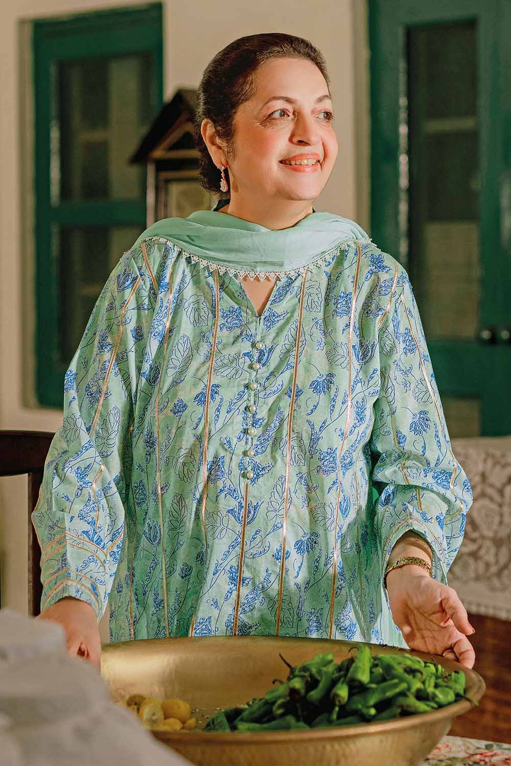 Gul Ahmed Digital Printed Lawn Shirt 2023 | SL-32027
