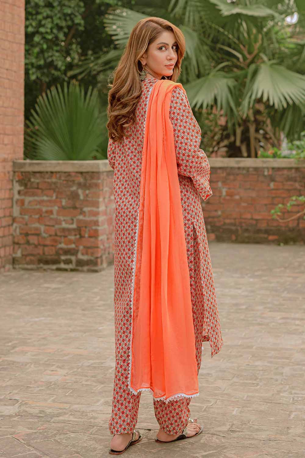 Gul Ahmed Digital Printed Lawn Shirt 2023 | SL-32036