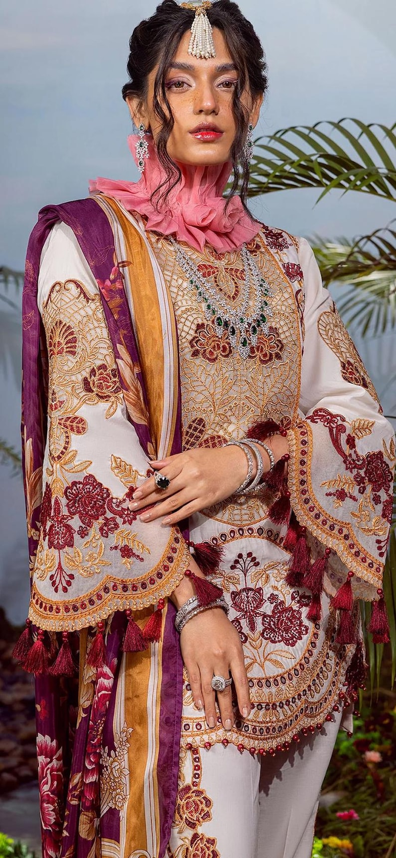 Adan's Libas Lawn By Arwa Awais 2024 | D08