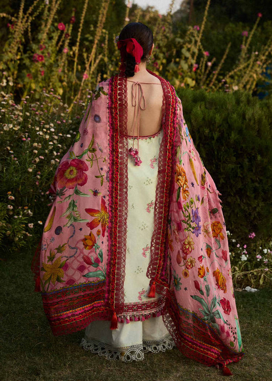 Hussain Rehar SS Luxury Lawn Collection 2024 | Gleam 1