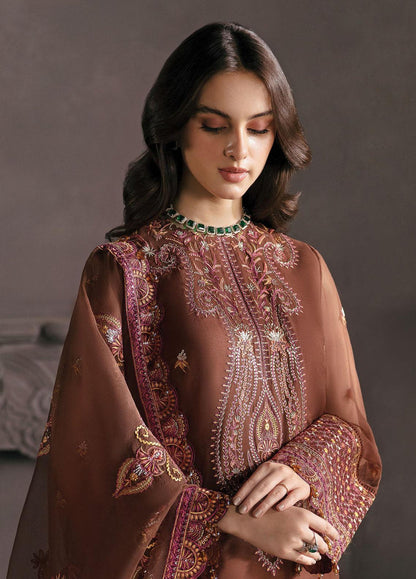 Afrozeh La Fuchsia Luxury Formal 2023 | Mahogany