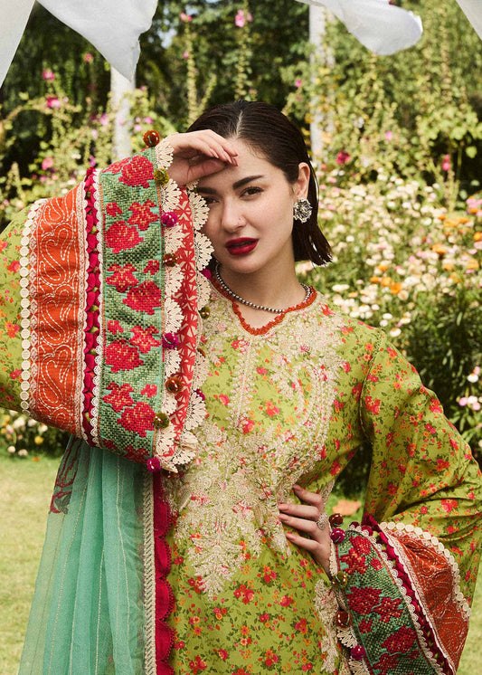 Hussain Rehar SS Luxury Lawn Collection 2024 | Shein 1