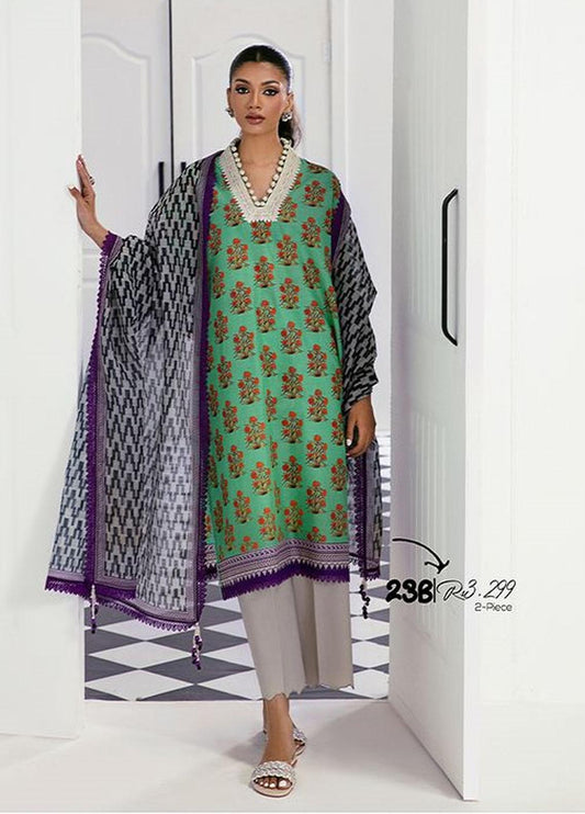 MAHAY by Sana Safinaz Embroidered Lawn Suits D-23B - Summer Collection - Mirha Fashion
