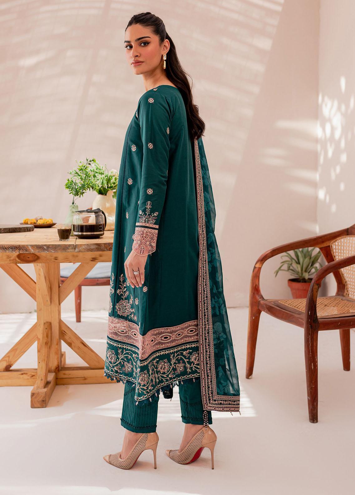Farasha Mehk Festive Lawn 2023 | Tale Sage