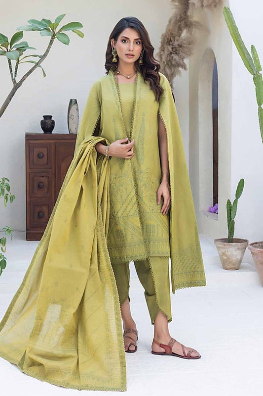 Gul Ahmed Printed Lawn 3Pc 2024 | MJ # 42009 - Mirha Fashion