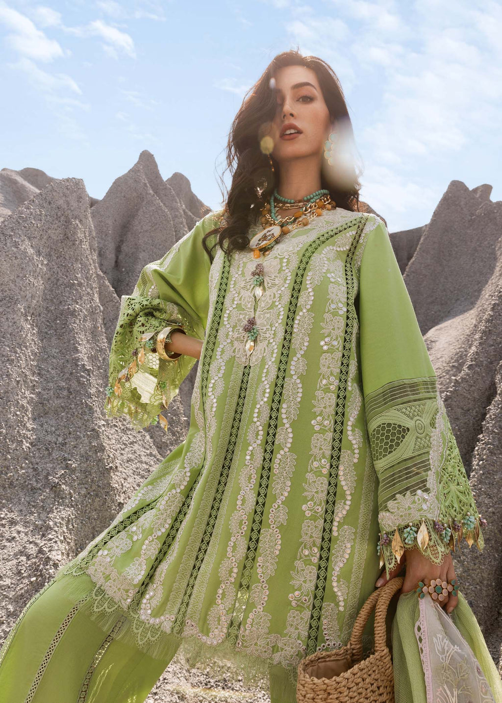 Saira Shakira Luxury Lawn 2025 |  Nadine B