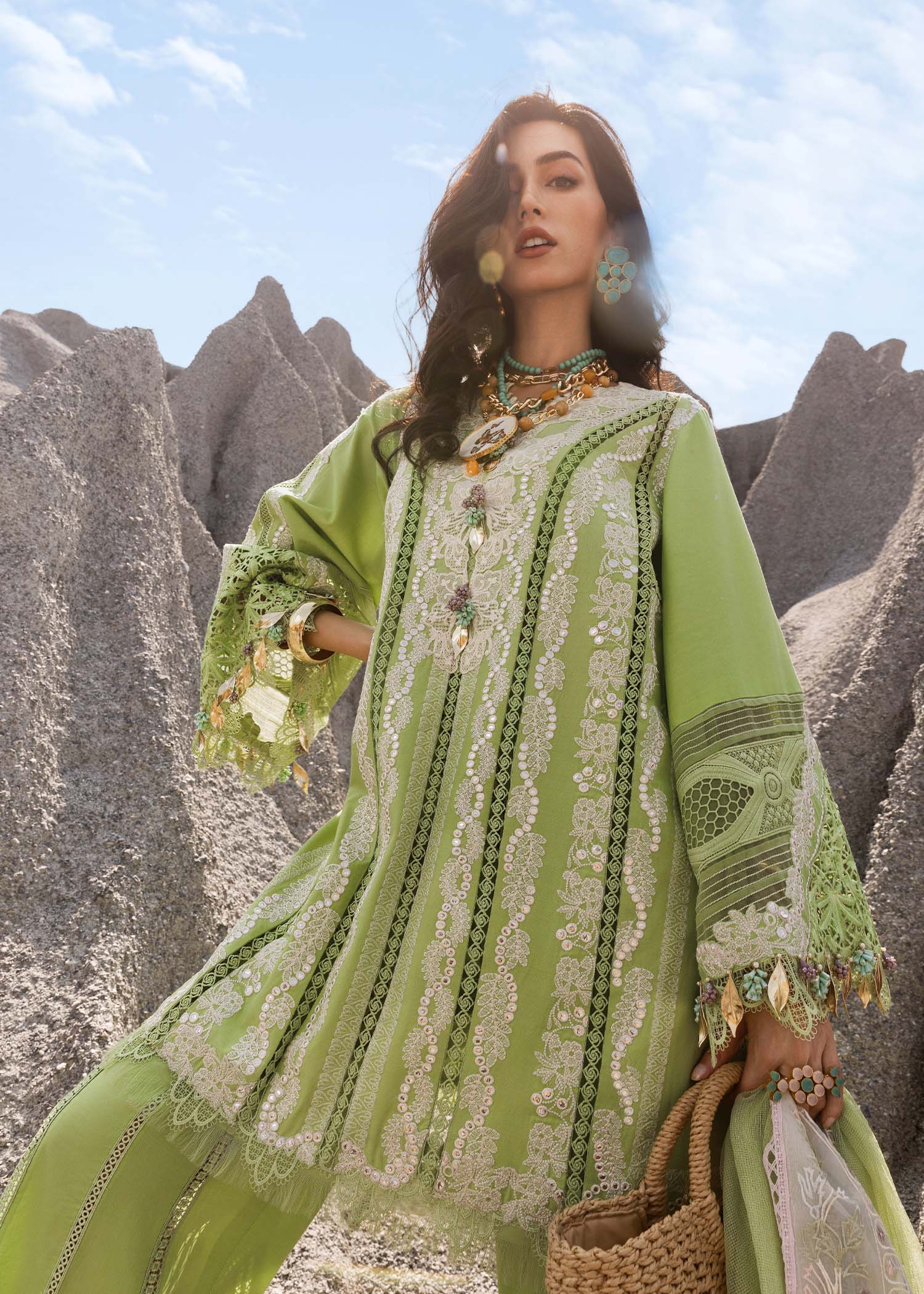 Saira Shakira Luxury Lawn 2025 |  Nadine B