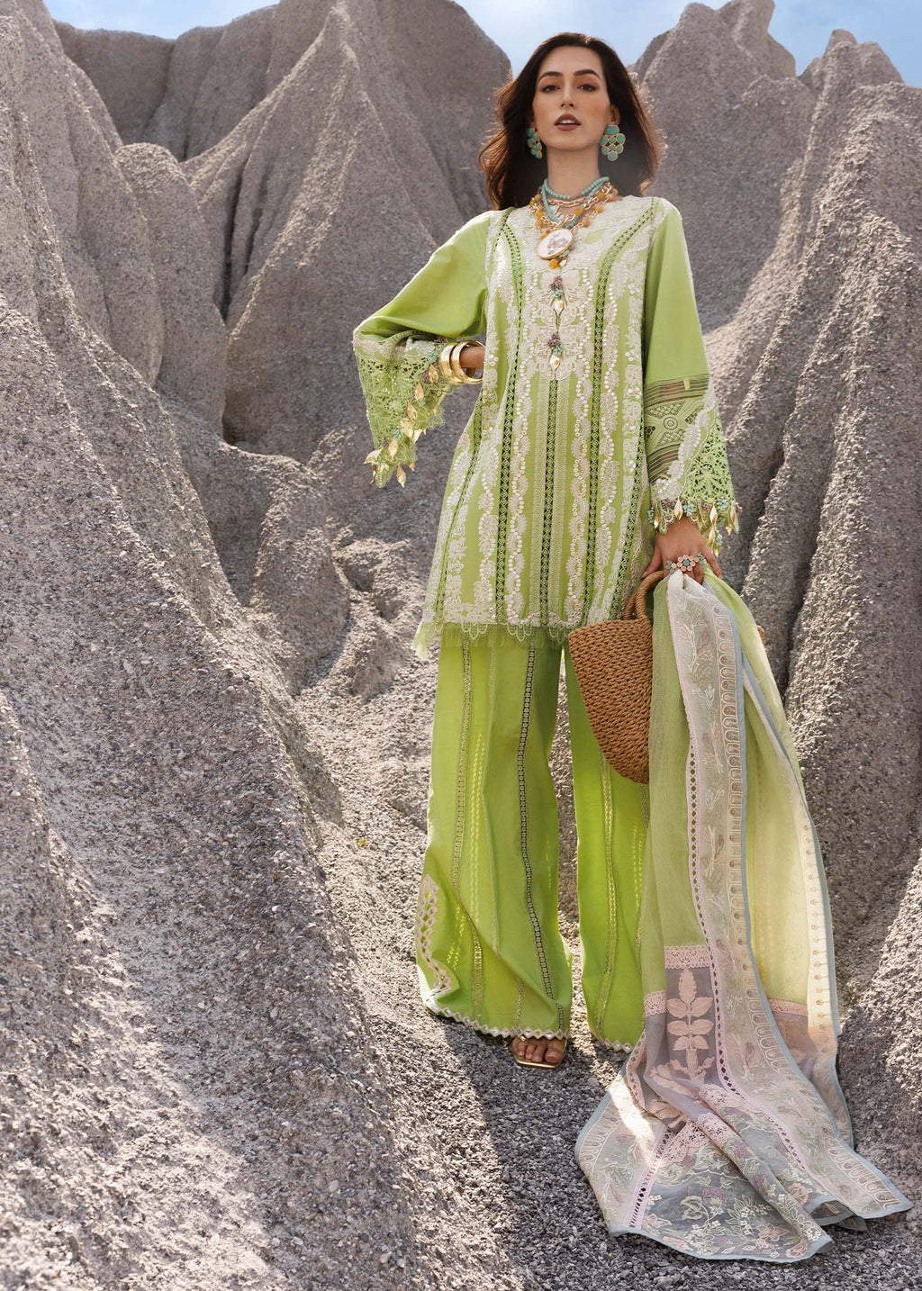 Saira Shakira Luxury Lawn 2025 |  Nadine B