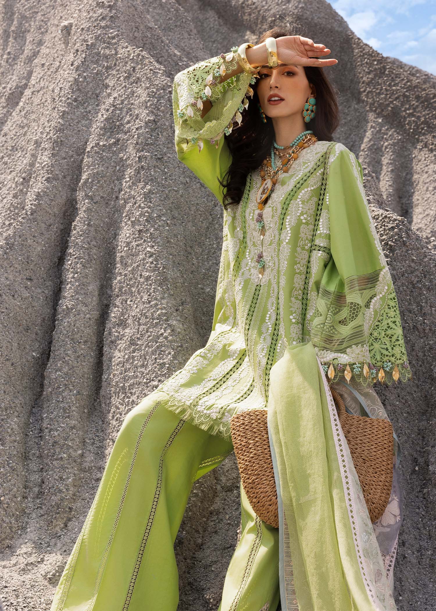 Saira Shakira Luxury Lawn 2025 |  Nadine B
