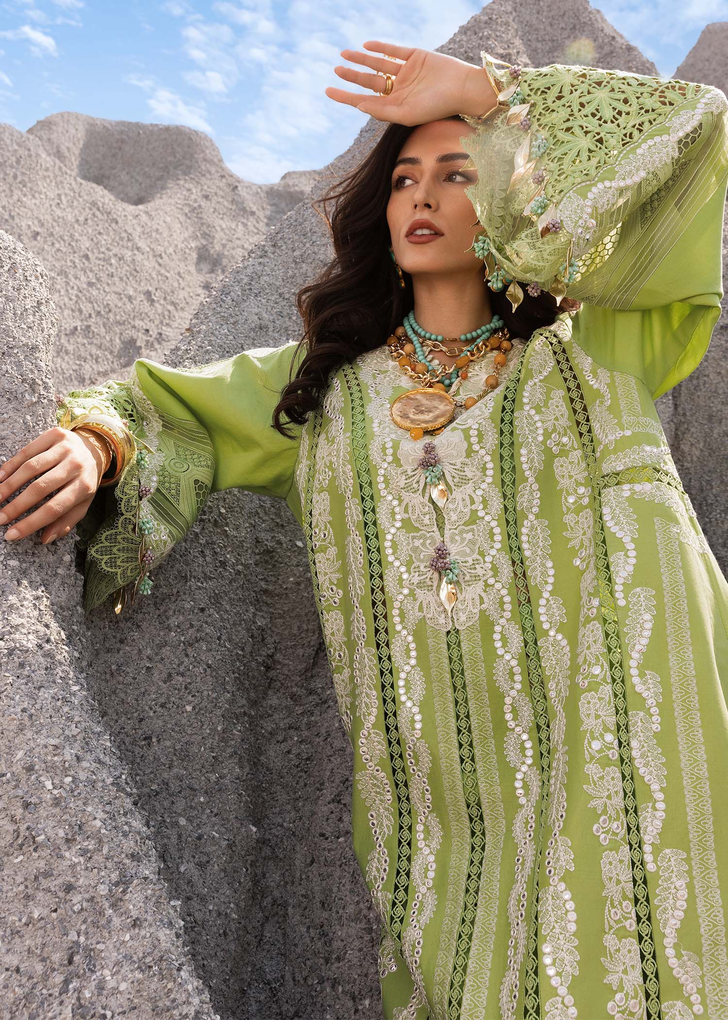 Saira Shakira Luxury Lawn 2025 |  Nadine B