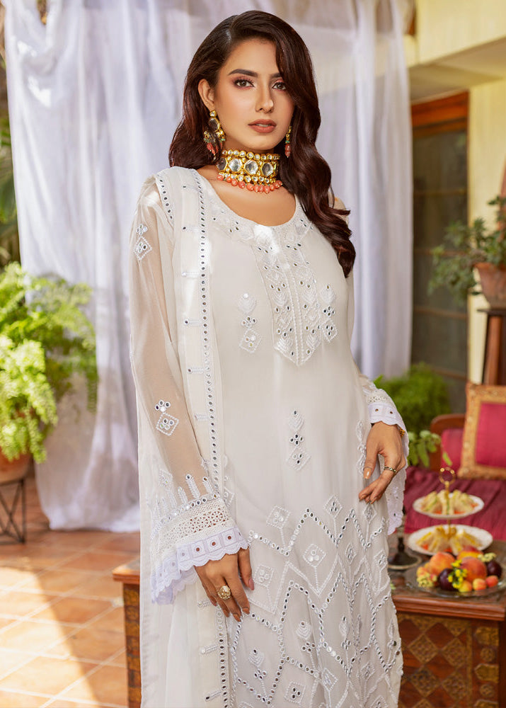 Naushad Imdad Chiffon Unstitched Luxury Collection 2022 | NI-02-01 - Mirha Fashion