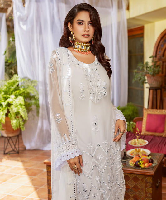 Naushad Imdad Chiffon Unstitched Luxury Collection 2022 | NI-02-01