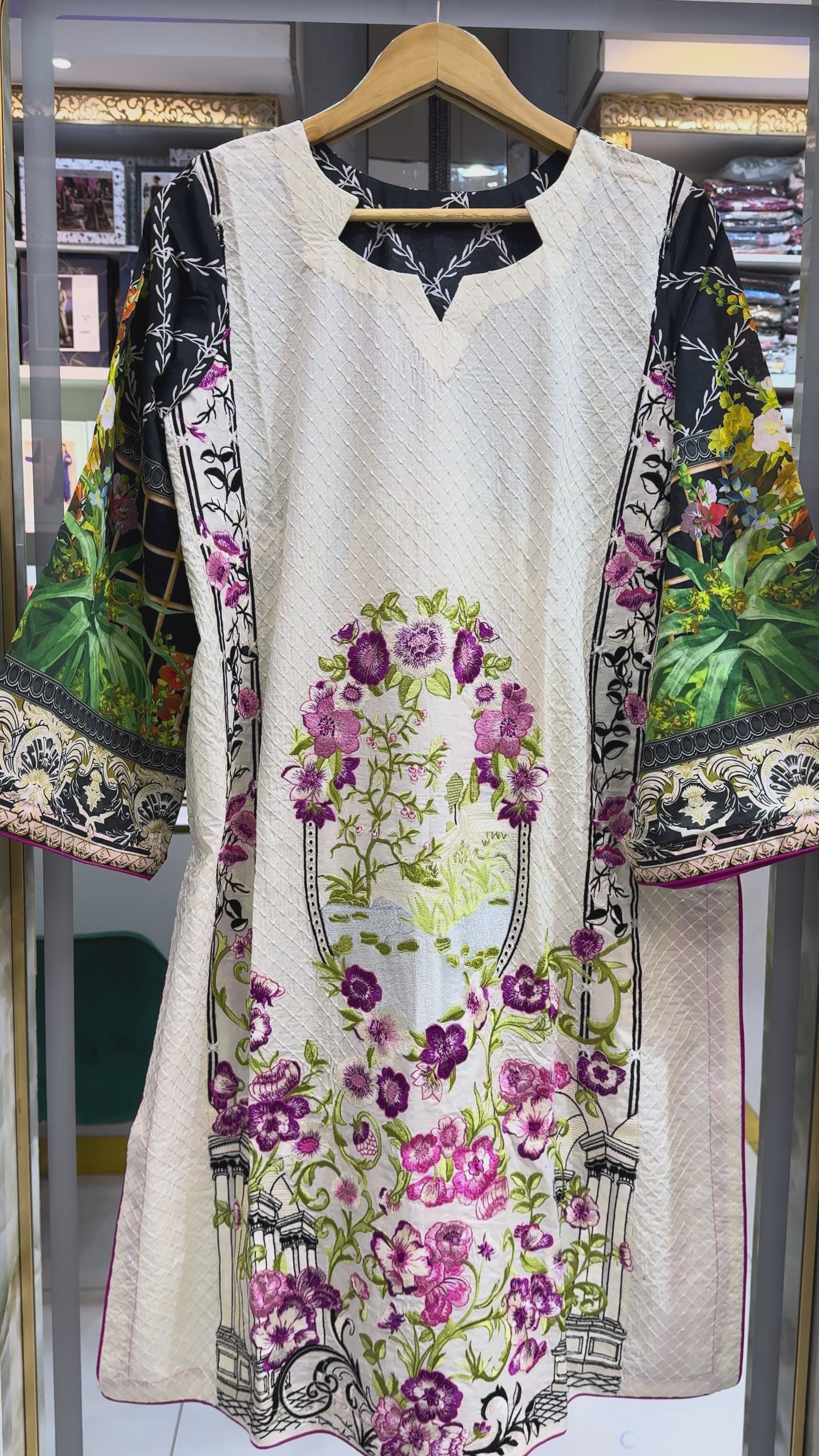 Sapphire Lawn volume III Ready to Wear | Bamboo Lawn