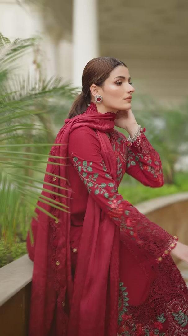 Maria B Luxury Lawn Eid Vol-26 Unstitched Collection 2026 | D05