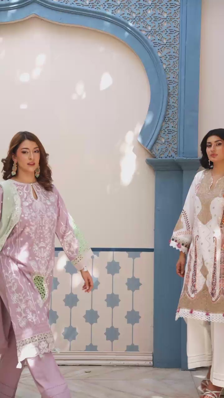 Shaanse Luxury Cotton Lumiere Drop-1 Ready to Wear Collection 2026 | White
