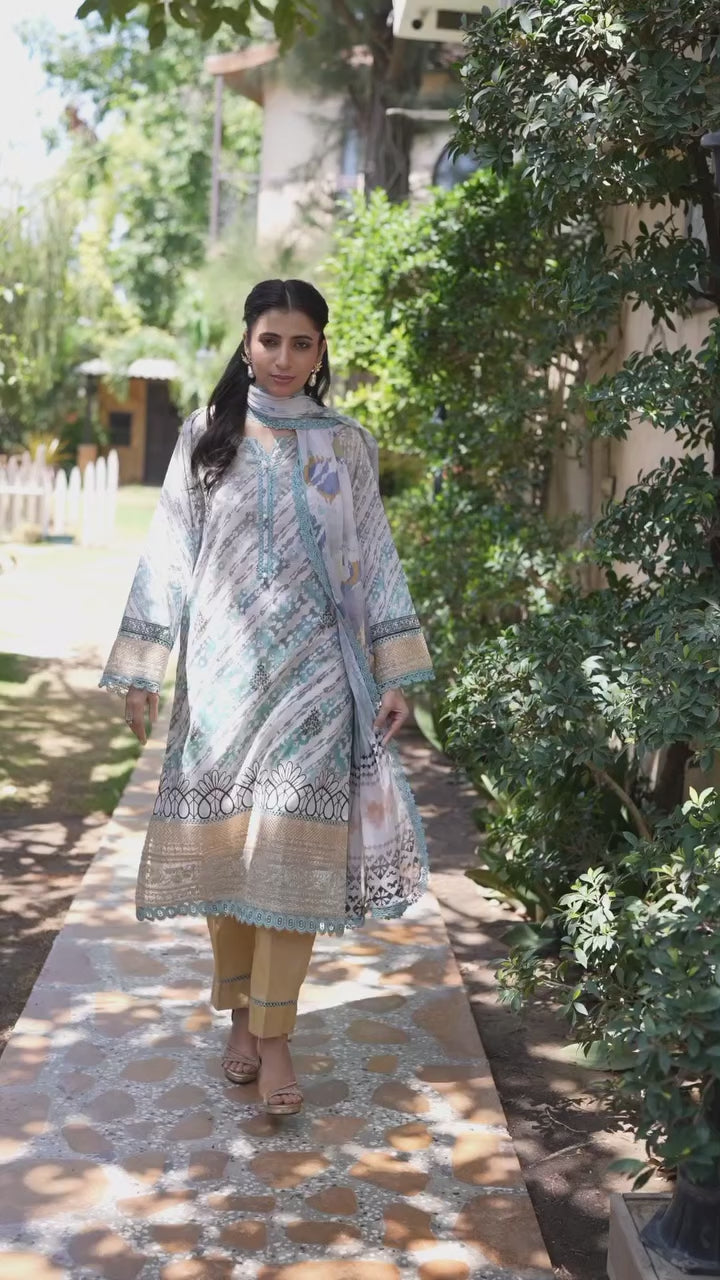 Shaanse Cotton Guldan Drop-1 Ready to Wear Collection 2026 | Off White