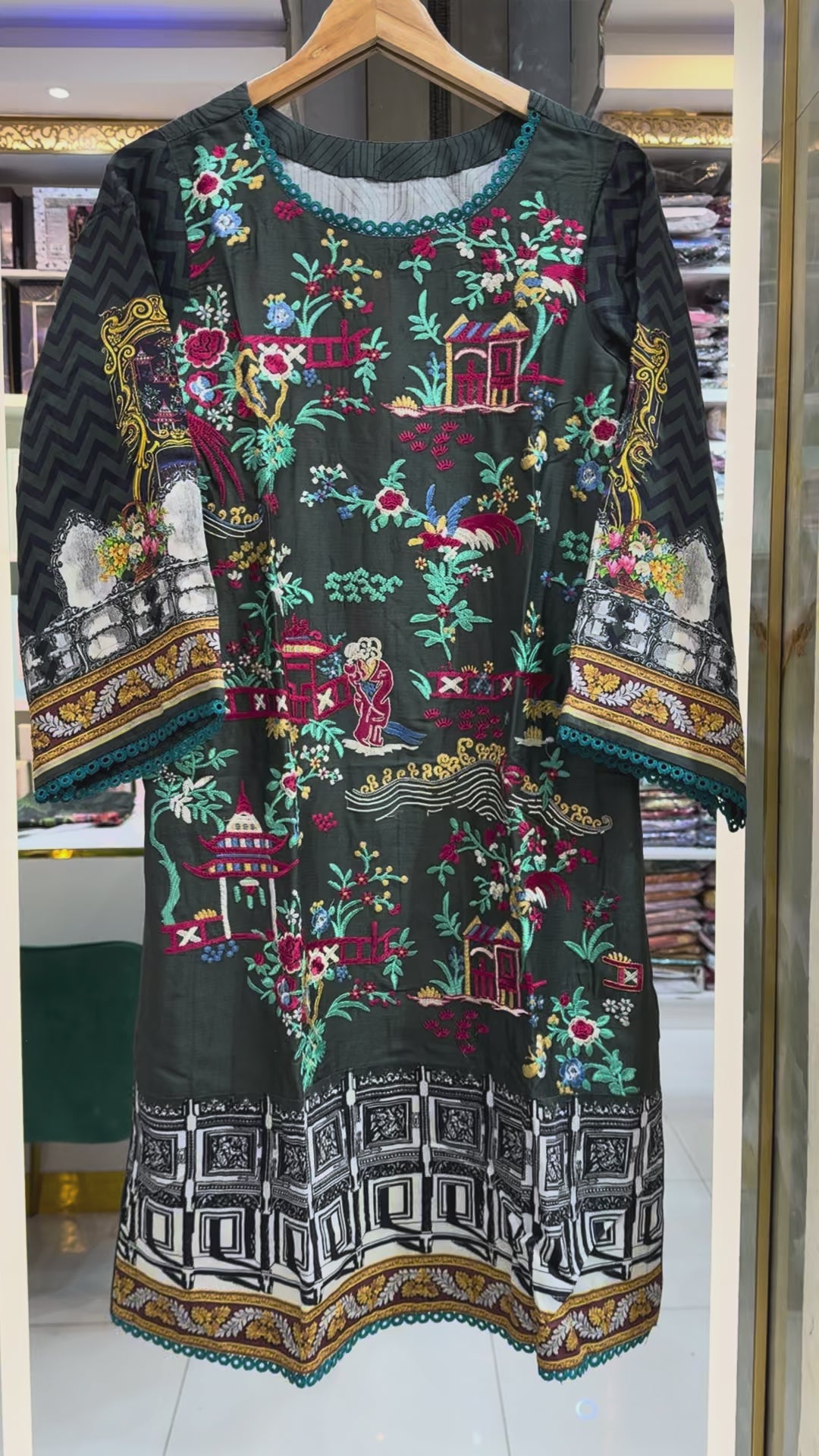 Al Zohaib Woven Shawl Ready to Wear Collection | D-4