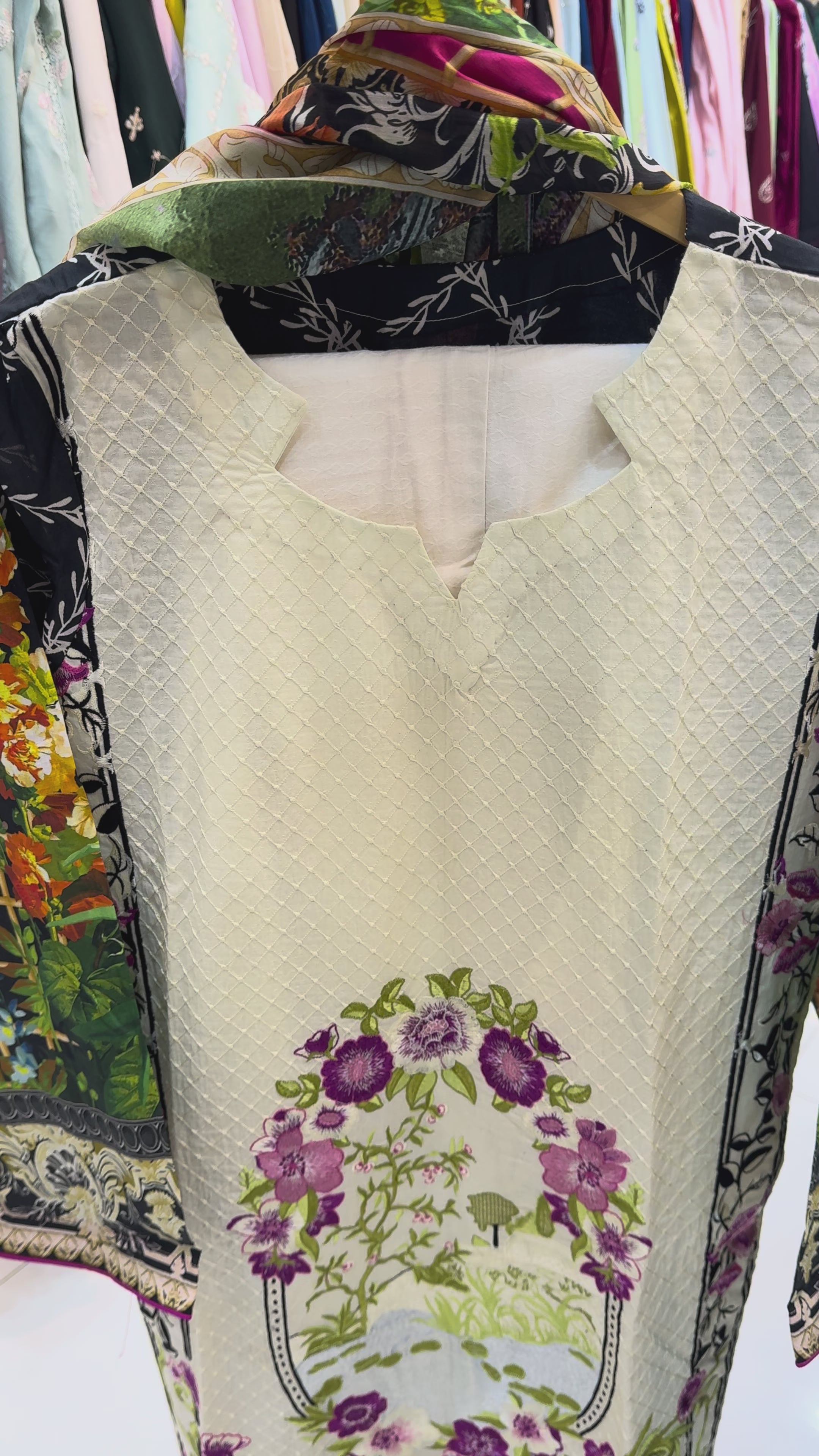 Sapphire Lawn volume III Ready to Wear | Bamboo Lawn