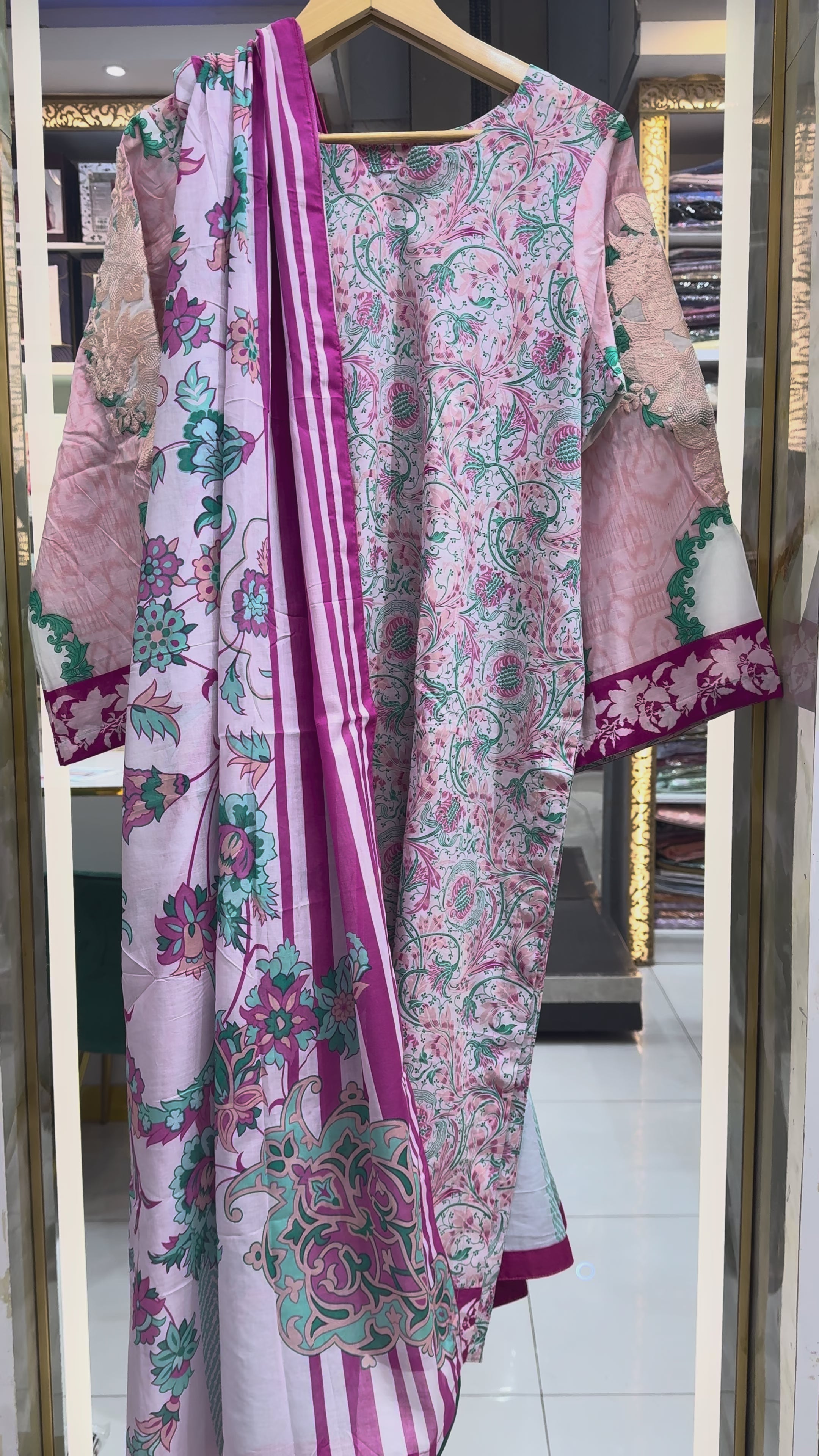 Alkaram Spring Summer lawn vol-1 Ready To Wear | D01