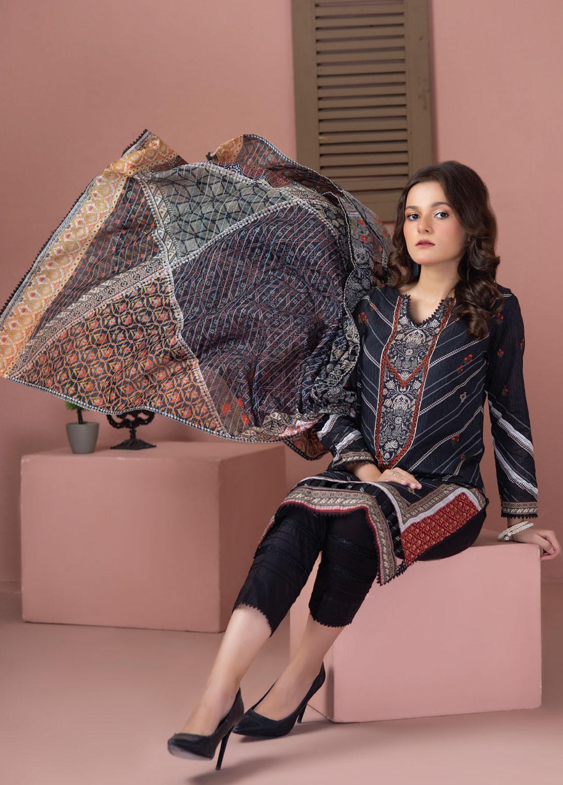 Salina Zari By Regalia Printed Lawn Unstitched 3-Piece Volume 09 | 11