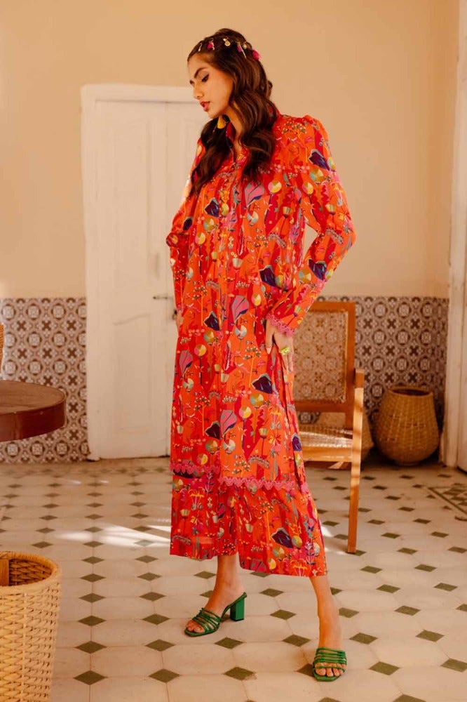 Gul Ahmed Printed Lawn 1Pc 2024 | SL # 42020 - Mirha Fashion