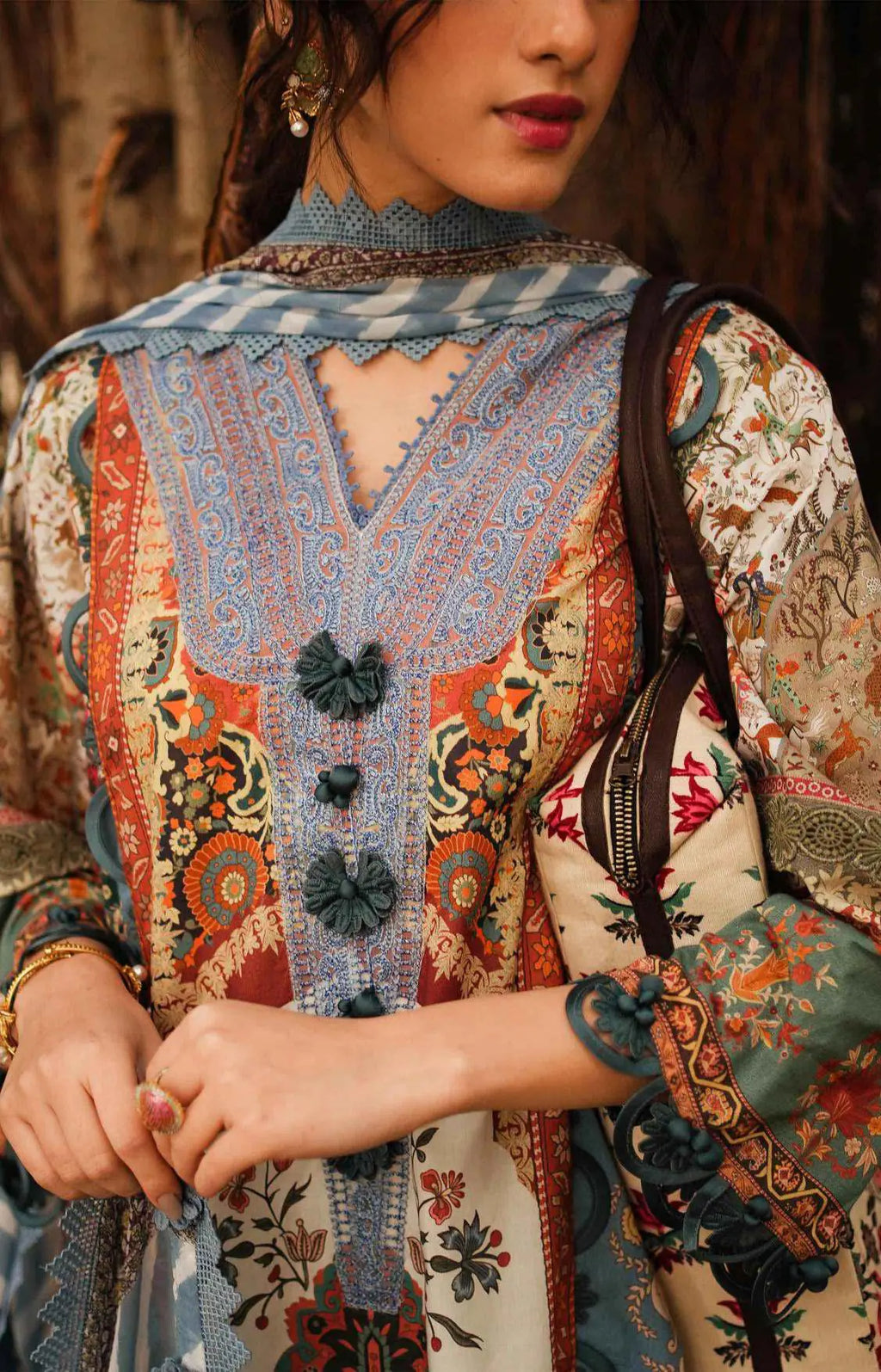 Muzlin By Sana Safinaz Lawn Collection 2023 | Vol 2 | 22A - Mirha Fashion