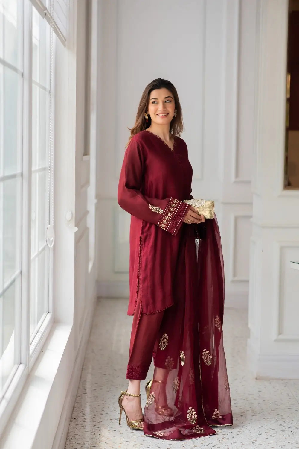 Sara Ahmad Tarz Handwork Collection 2026 | Minsa