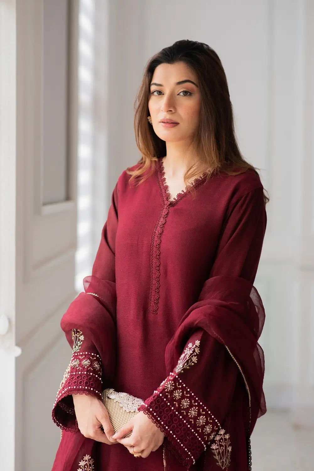 Sara Ahmad Tarz Handwork Collection 2026 | Minsa