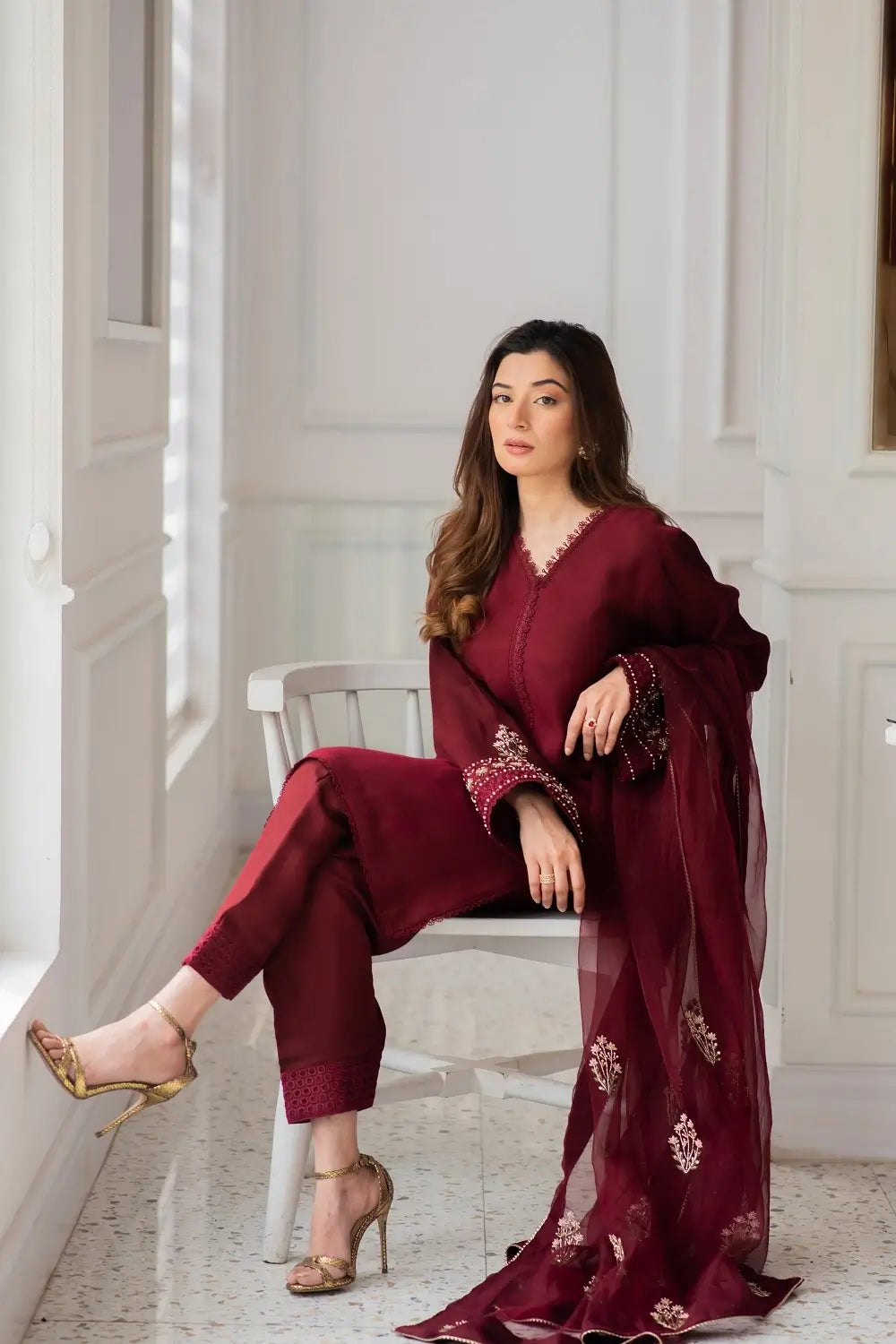 Sara Ahmad Tarz Handwork Collection 2026 | Minsa