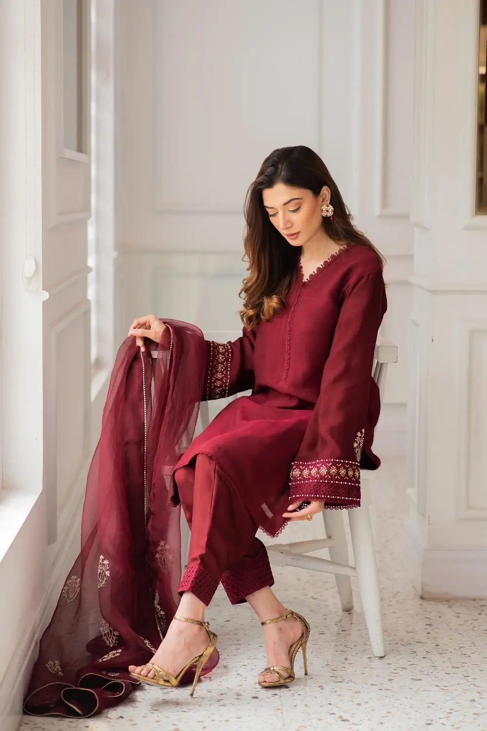 Sara Ahmad Tarz Handwork Collection 2026 | Minsa