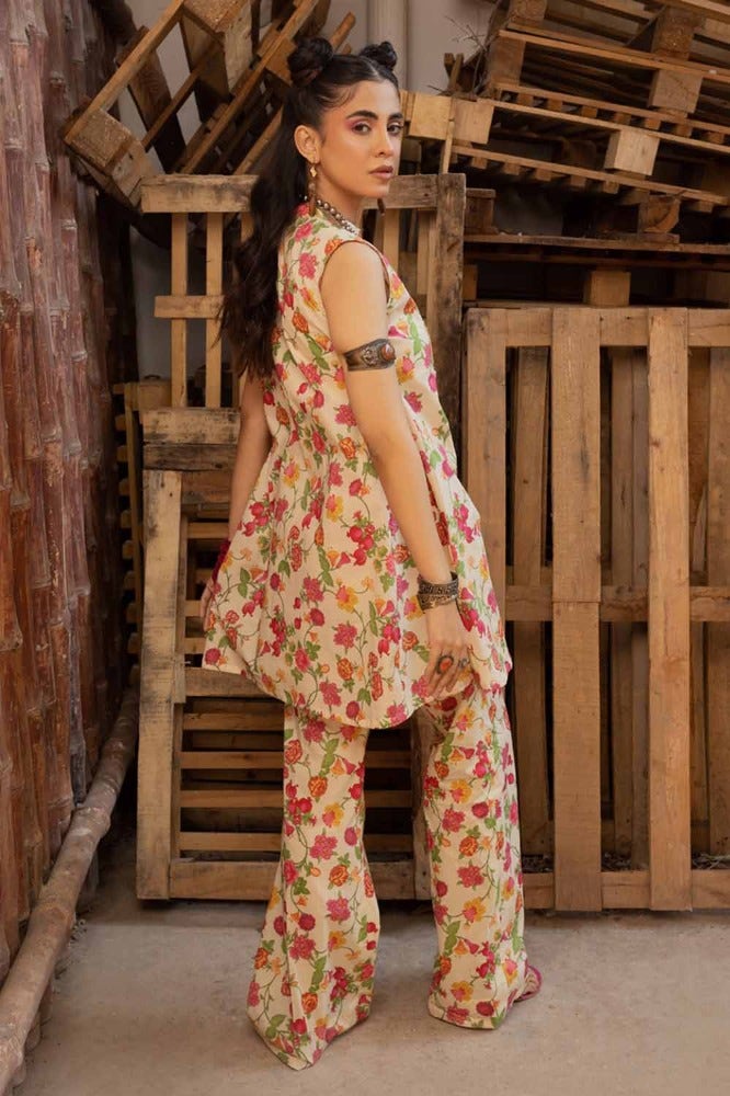 Gul Ahmed Printed Lawn 2Pc 2024 | TL # 42002 - Mirha Fashion