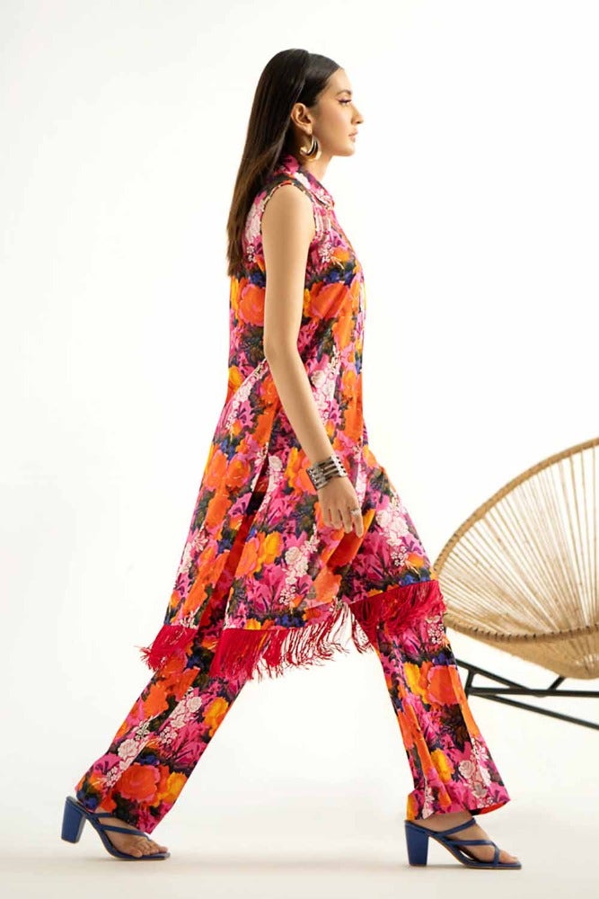 Gul Ahmed Printed Lawn 2Pc 2024 | TL # 42016 - Mirha Fashion