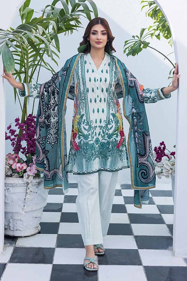 Gul Ahmed Printed Lawn 2Pc 2024 | TL # 42032 - Mirha Fashion