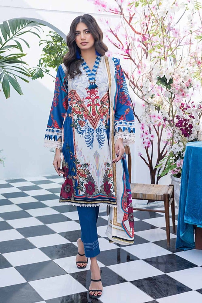 Gul Ahmed Printed Lawn 2Pc 2024 | TL # 42033 - Mirha Fashion