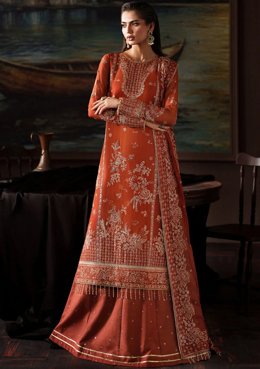 Zarif Premium Chiffon Unstitched Collection 2025 | ZRF-PRC-07 ELEONORE