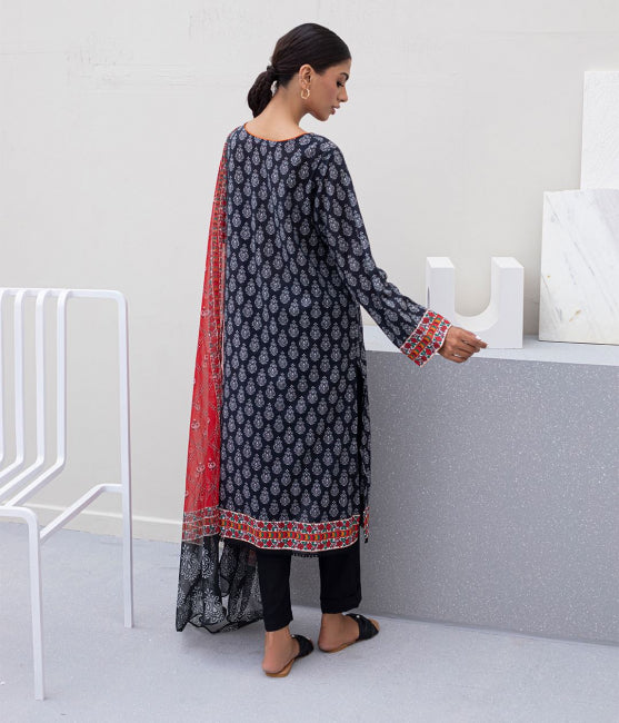 Zellbury 3-piece Embriodered Lawn Unstitched 2023 Volume 5   WUS23X30402 - Mirha Fashion