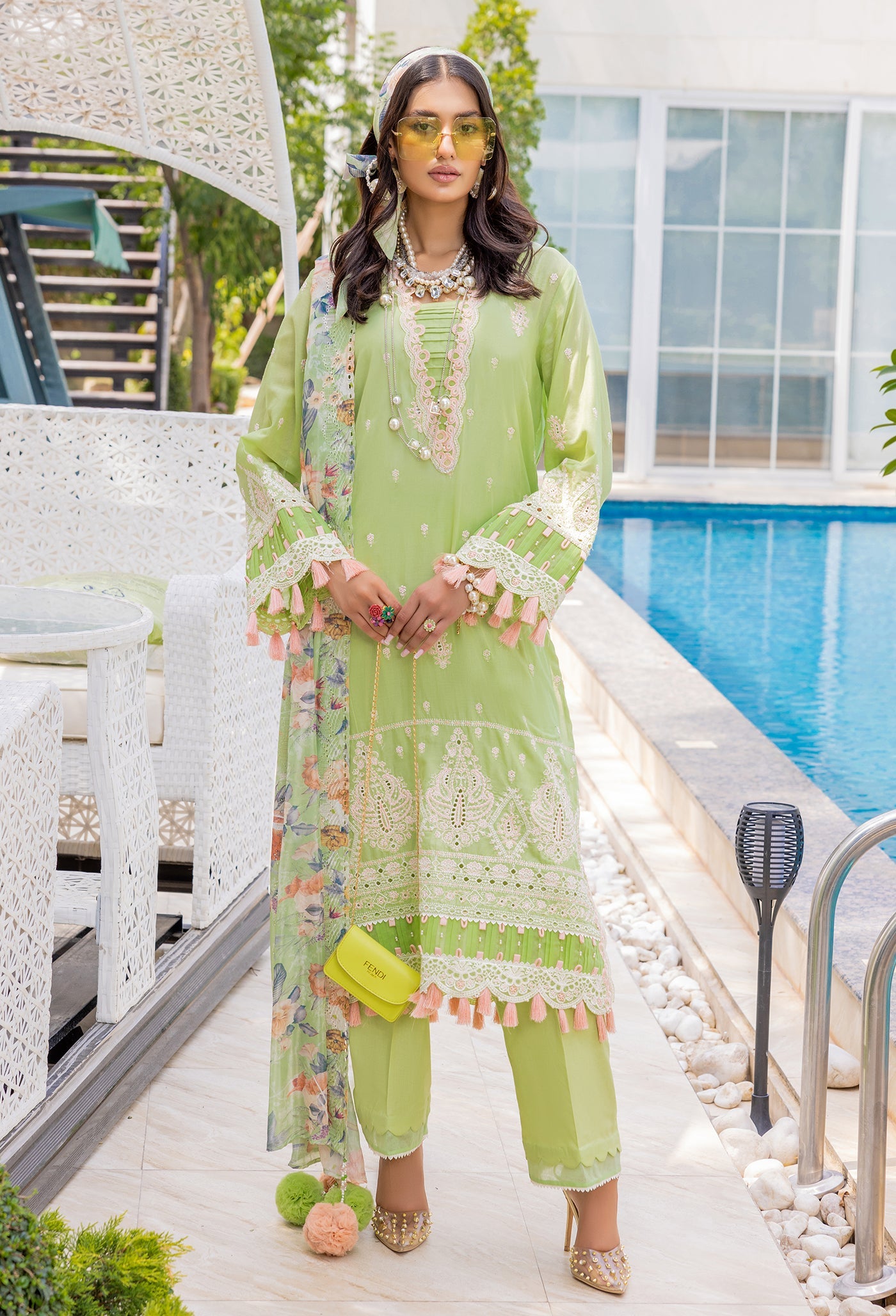 Adan Libaas Ilana Lawn Collection-  5254 - Mirha Fashion